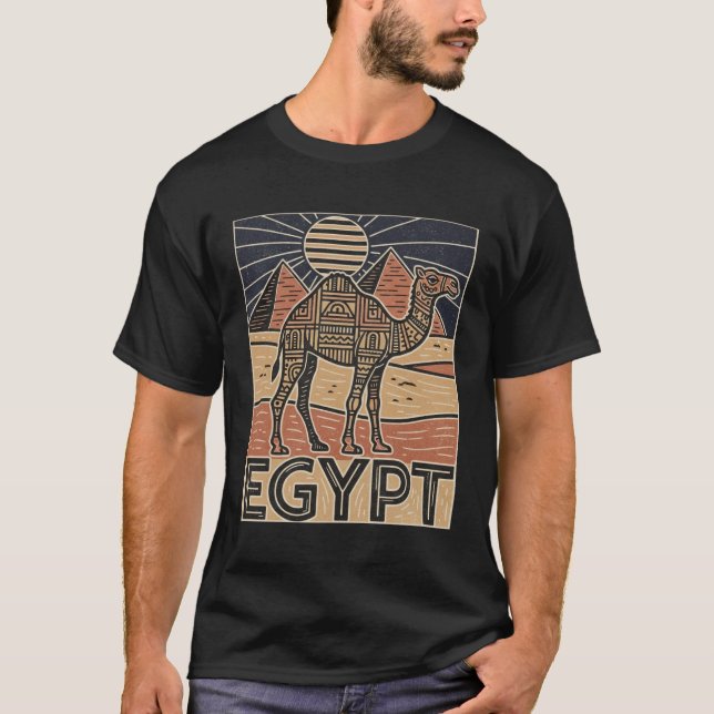 Camiseta Camelo Egípcio (Frente)