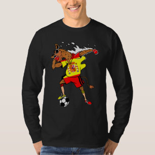 Camiseta Camelo Espanhol Bandeira Espanha Futebol Madrid Fu