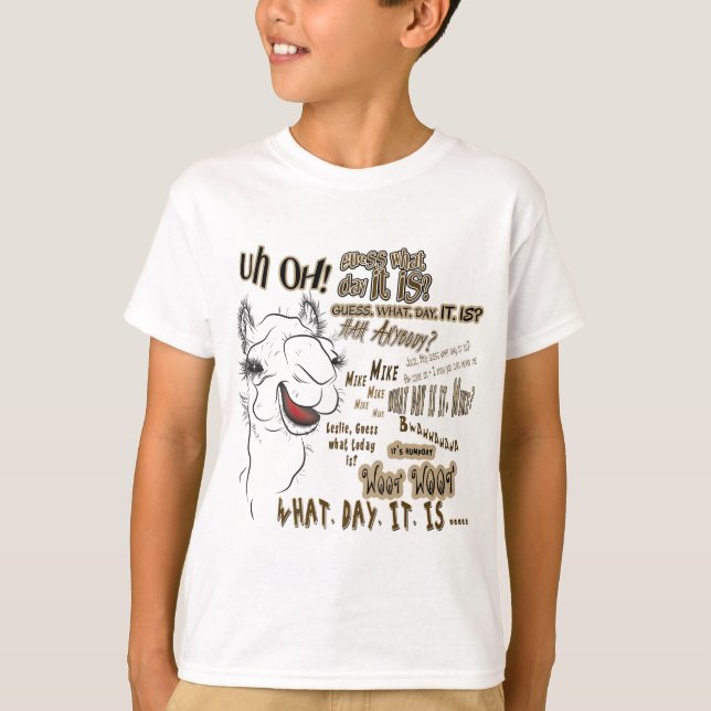 Camiseta Camelo Hump Day (Frente)