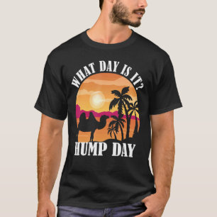 Camiseta Camelo Hump Day Camel Sunset Palm Tree Hump Day