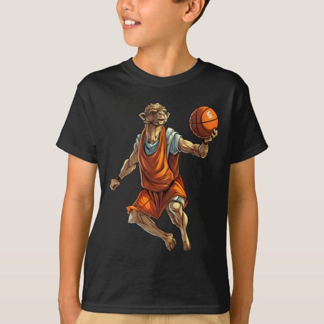 Camiseta Camelo Jogador de Basquete (Frente)