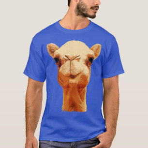 Camiseta Camelo Para Homens Animais Enfrentam Safari Cam