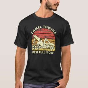 Camiseta Camelo Retro Vintage Masculino Rebocando Bem Puxe