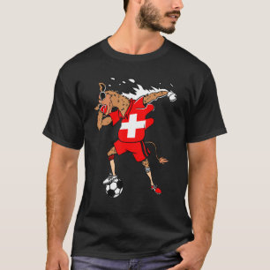 Camiseta Camelo Suíço Bandeira da Suíça Futebol de Berna Fu