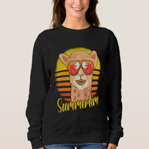 Camiseta Camelo Summertime Retro Sunset Beach Vacel