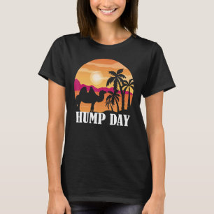 Camiseta Camelo Sunset Palm Tree Hump Day Camel