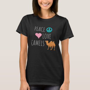 Camiseta Camelos De Amor Cute Camel Desert Animal