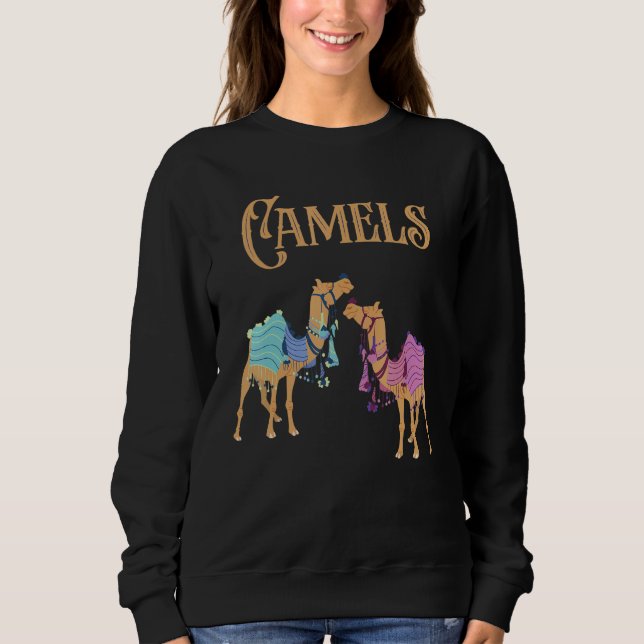 Camiseta Camelos Desert Animal Camel (Frente)