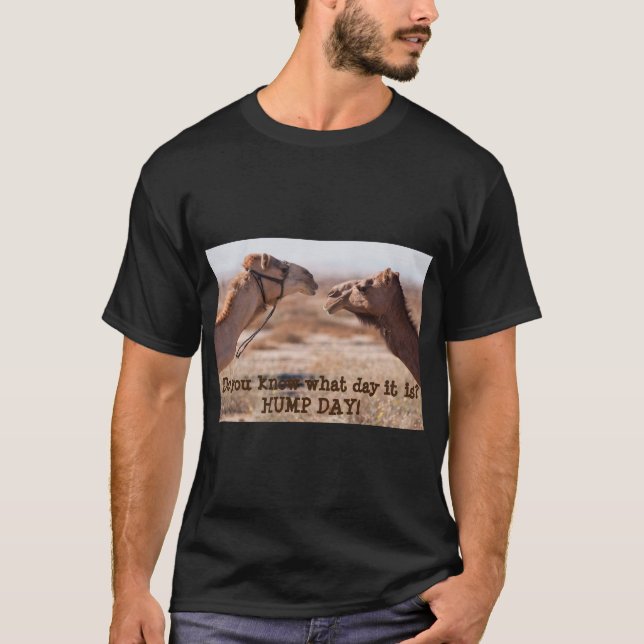 Camiseta Camelos Hump Day (Frente)