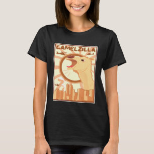 Camiseta Camelzilla Camels Roupas Dromedárias Outfitcamel