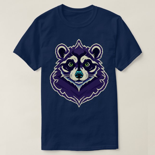 Camiseta Cameo 4 do Raccoon Adorable (Frente do Design)