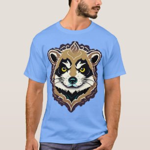 Camiseta Cameo 6 da banda desenhada do Raccoon