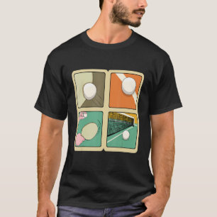 Camiseta Camepeão de Tênis de Mesa Jogo de Ping Pong Whiff