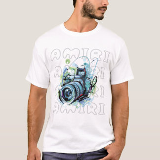 Camiseta câmera