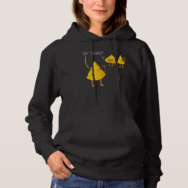 Camiseta Câmera Cheddar Cheddar Chesy Mozzarella (Frente)