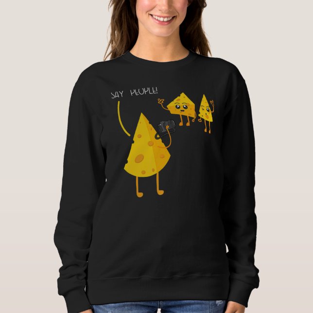 Camiseta Câmera Cheddar Cheddar Chesy Mozzarella (Frente)