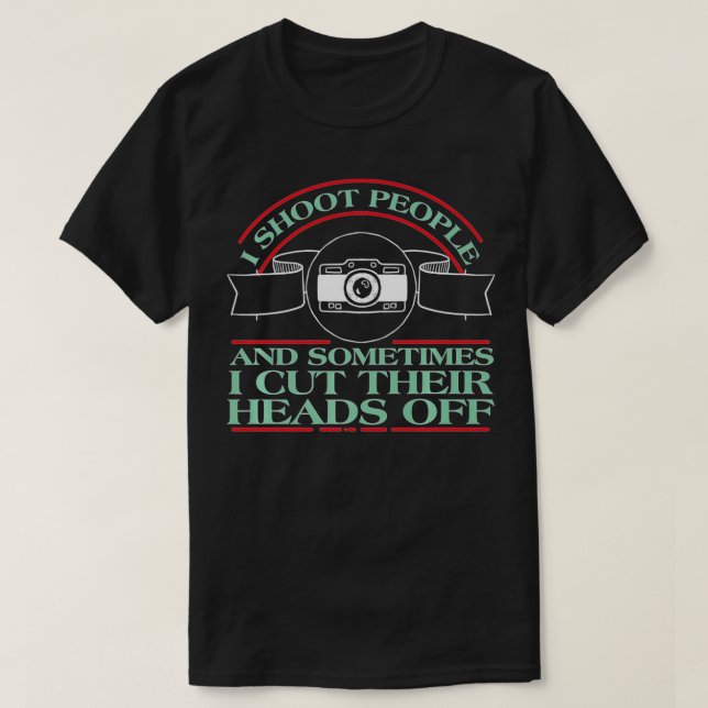 Camiseta Câmera de Câmera para Dia de Fotografia Fotografia (Frente do Design)