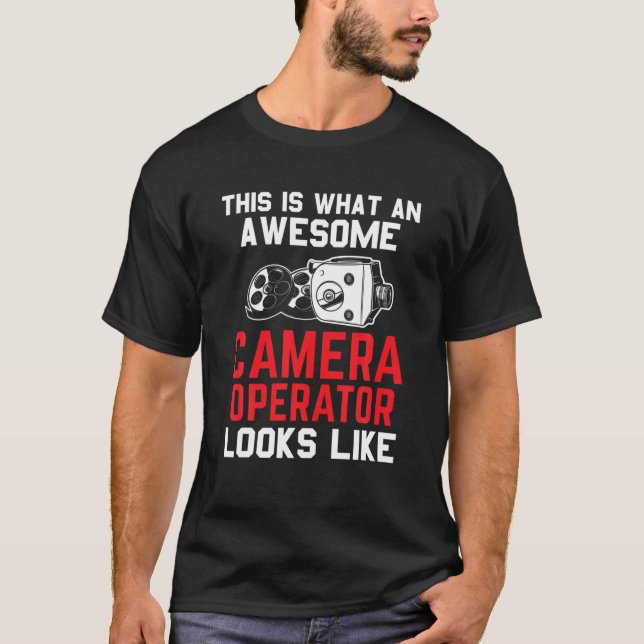 Camiseta Câmera de Dizer Camera (Frente)