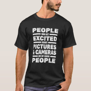 Camiseta Câmera de Fotografia Imagens Câmera Fotográfica