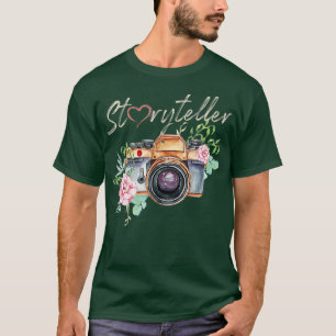 Camiseta Câmera de Storyteller Fotografia