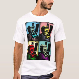 Camiseta Câmera do pop