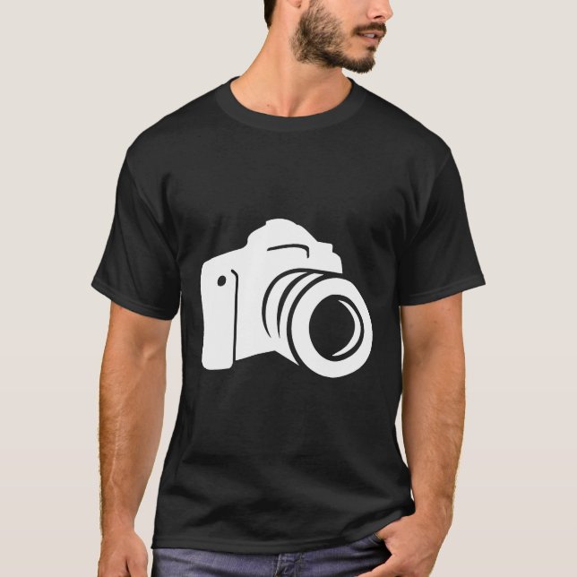 Camiseta Câmera DSLR (Frente)