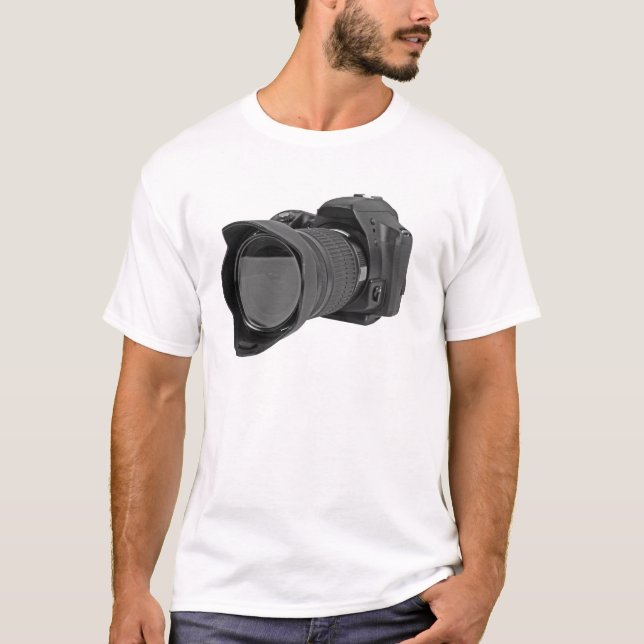 Camiseta Câmera fotográfica (Frente)