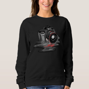 Camiseta Câmera Para Fotógrafos Homens Fotografia Feminina