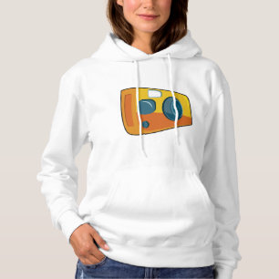 Camiseta Câmera Retro Amarela de Ponto e Disparo de Filme