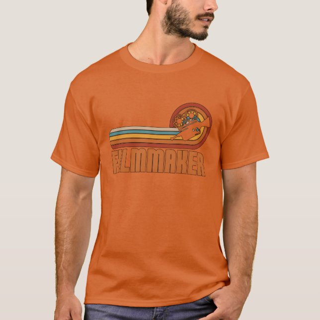Camiseta Câmera Retro-Cinematógrafa Câmera Filmadora (Frente)