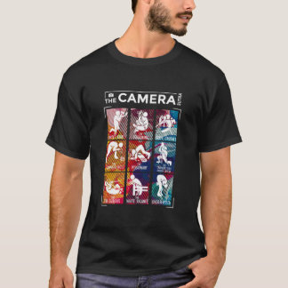 Camiseta Camera Sutra photographer taking photos camera gif