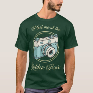 Camiseta Câmera Vintage de Fotógrafos