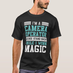 Camiseta Cameraman, Eu Filmo-Te Câmera