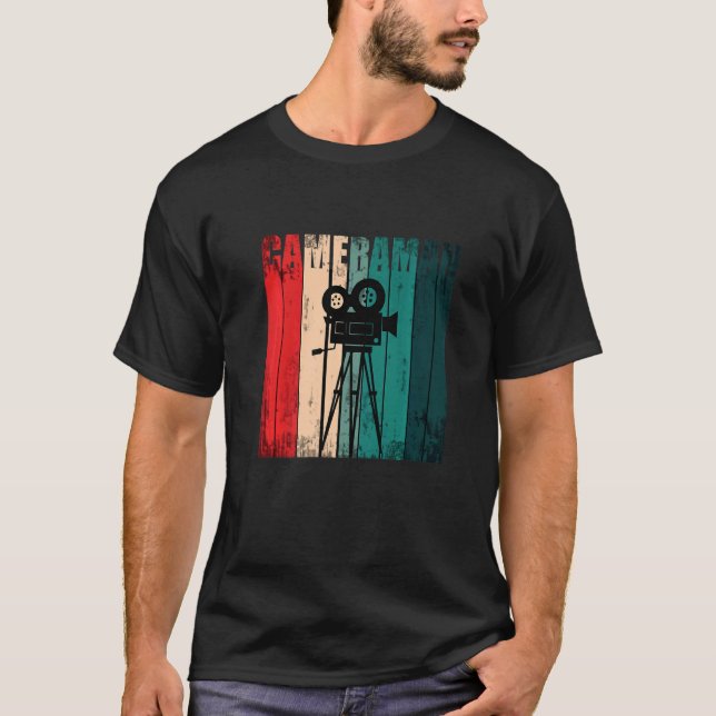 Camiseta Cameraman Photographer (Frente)