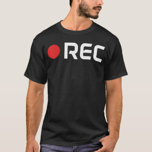 Camiseta Cameraman REC Operador de Câmara Filme Diretor de