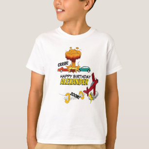 Camiseta Câmeras Retro Caminhões Carros Veículos Avião Aniv