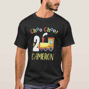 Camiseta Cameron Choo Choo Dois segundos aniversários de co