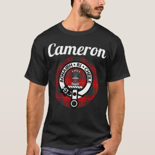 Camiseta Cameron Clan Scottish Name Casaco De Arms Tartan