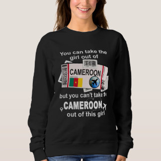 Camiseta Cameroon Boarding Pass  Cameroon Girl  Cameroon