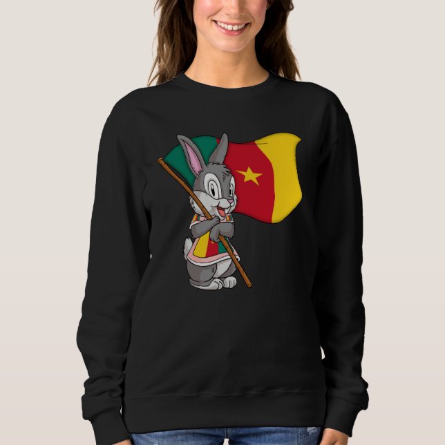 Camiseta Cameroon fan rabbit (Frente)