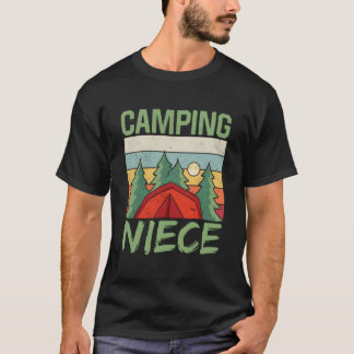 Camiseta Camg Niece Campfire Campsite Camper Camp
