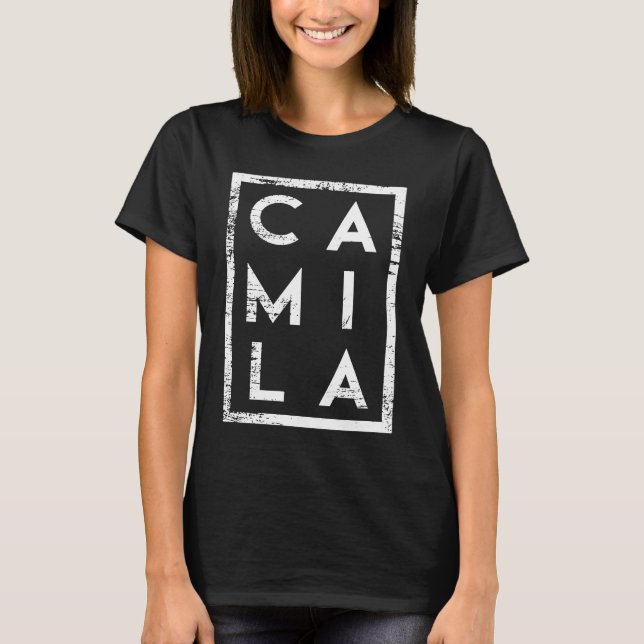 Camiseta Camila Minimalismo (Frente)