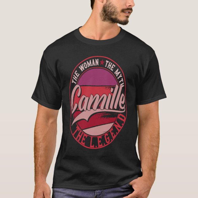 Camiseta Camille a dama do mito a lenda (Frente)