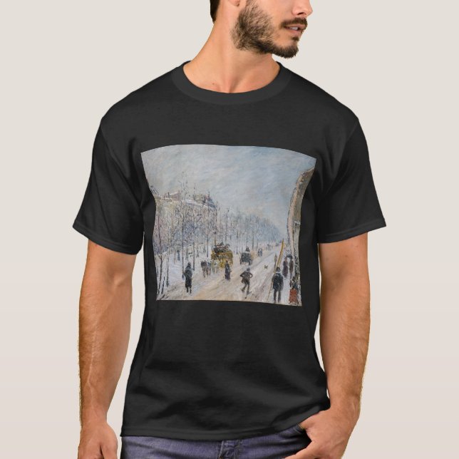 Camiseta Camille Pissarro - Boulevares Exteriores, Efeito d (Frente)