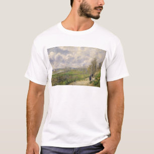 Camiseta Camille Pissarro   La Sente du Chou, perto de