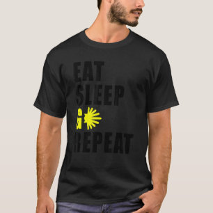 Camiseta Caminhada Camino De Santiago De Compostela James W