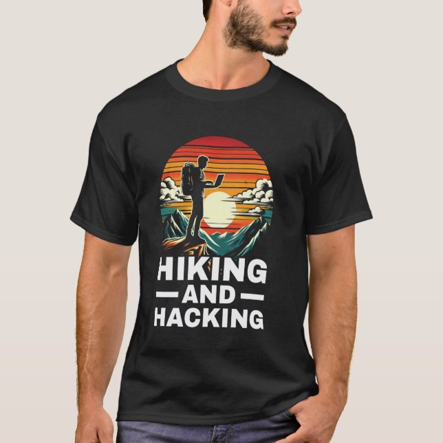 Camiseta Caminhada & Hacking - Coder Outdoor (Frente)