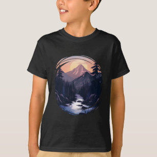 Camiseta Caminhada na Montanha Escalada Outdoor Natureza Fl