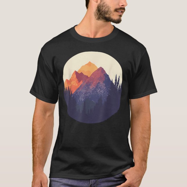 Camiseta Caminhada Na Natureza (Frente)
