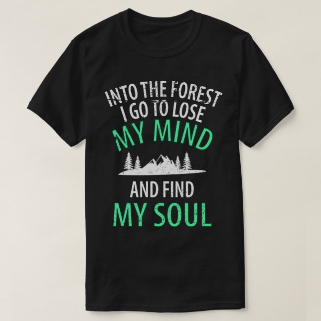 Camiseta Caminhada nas Montanhas 21 (Frente do Design)